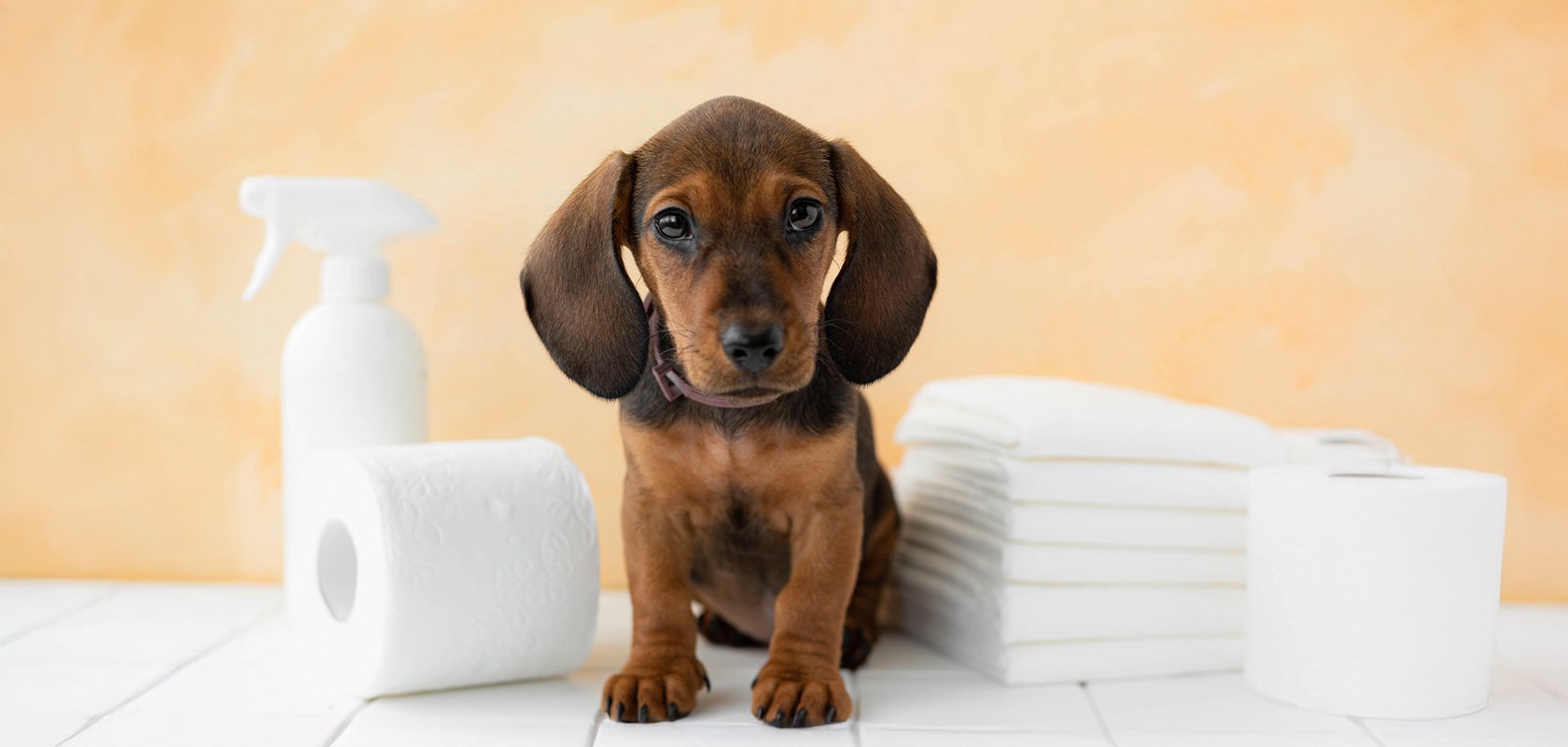 子犬のトイレをしつける方法・トレーニング