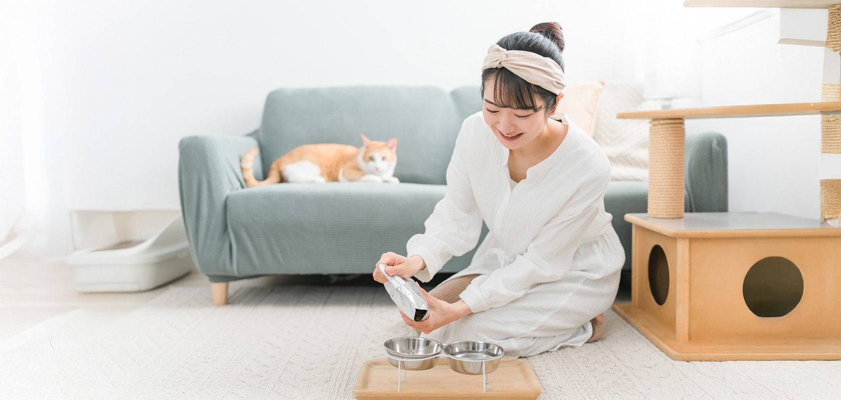 【食事】ネコちゃんを飼うための準備
